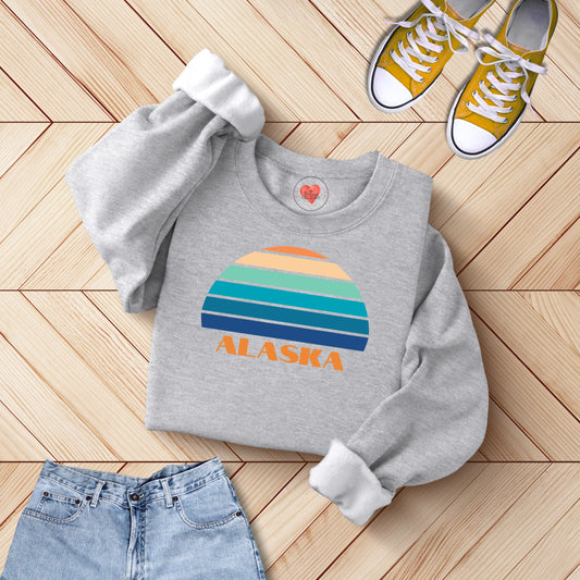 Alaska Sunset Unisex Sweatshirt