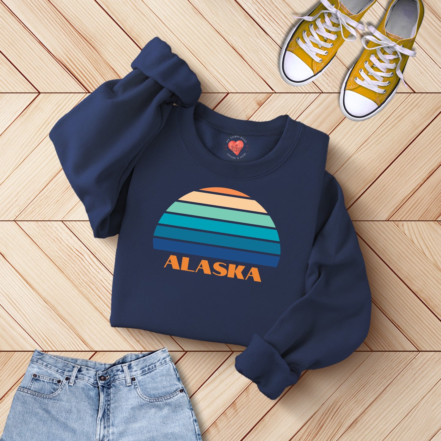 Alaska Sunset Unisex Sweatshirt