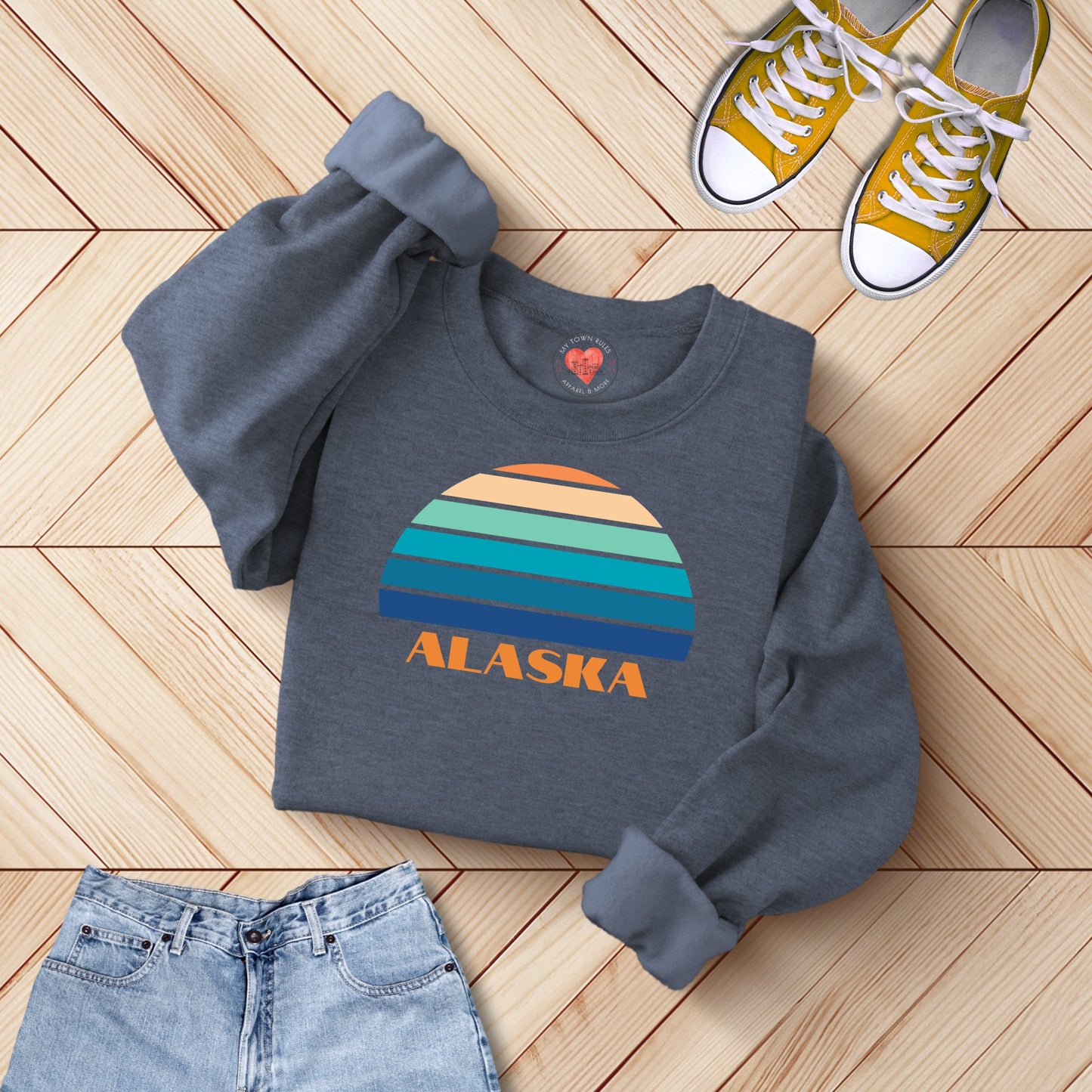 Alaska Sunset Unisex Sweatshirt