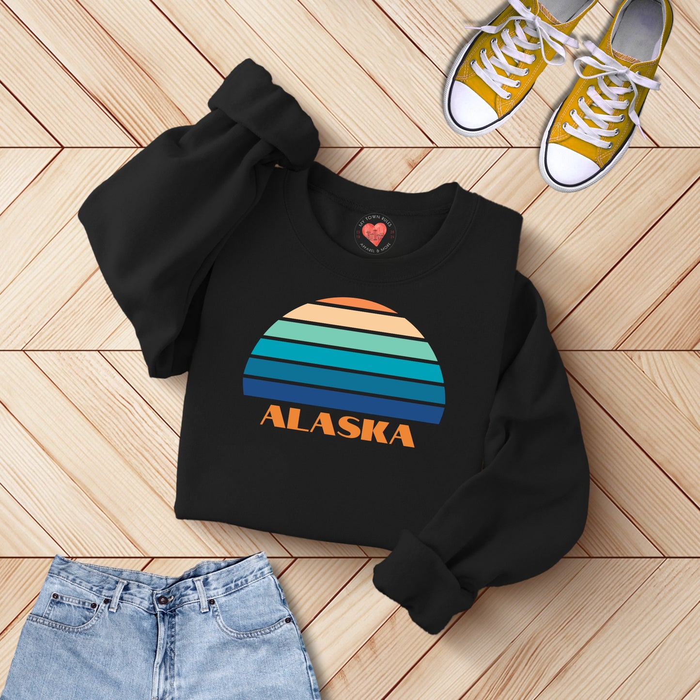 Alaska Sunset Unisex Sweatshirt