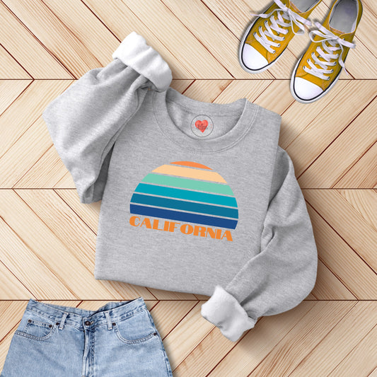 California Sunset Unisex Sweatshirt