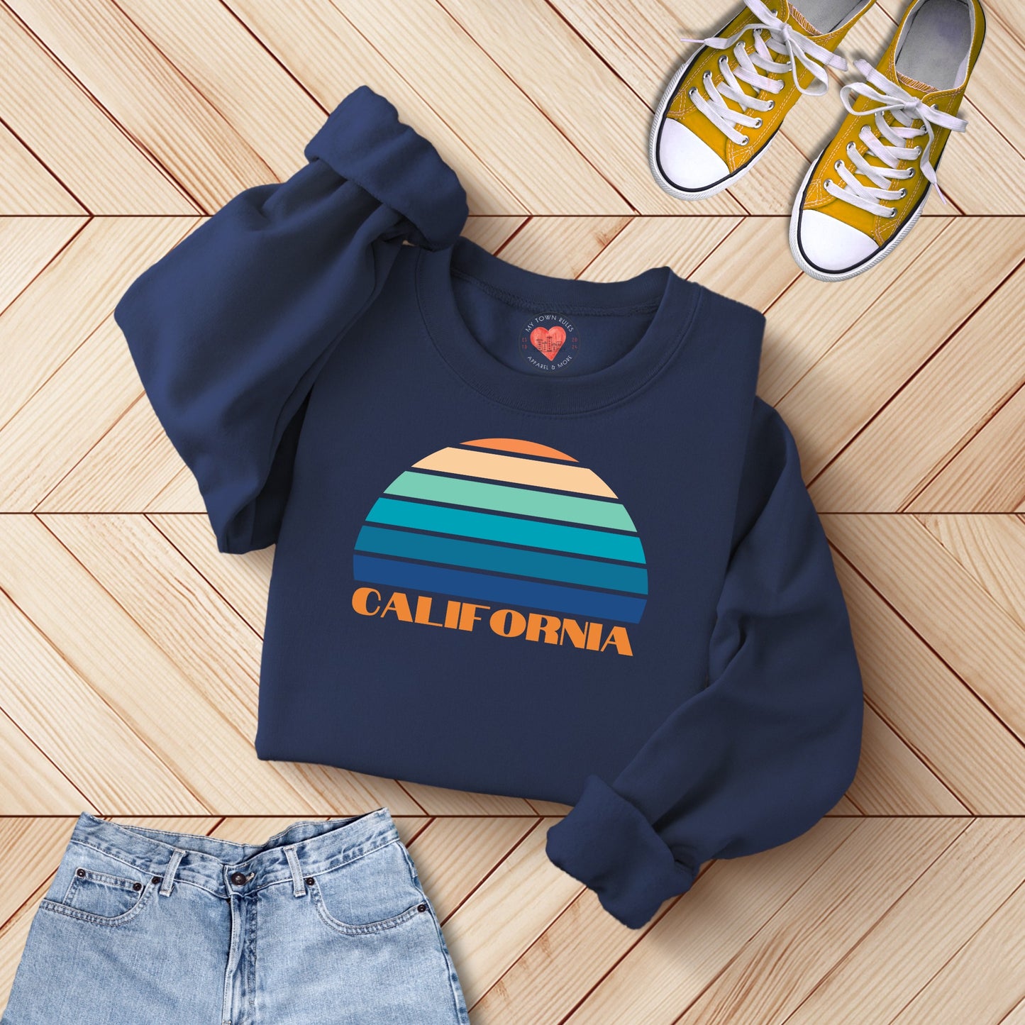 California Sunset Unisex Sweatshirt